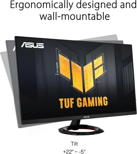 Monitor 23.8" ASUS TUF Gaming VG24VQER (90LM0AE1-B02E70) - obraz 8