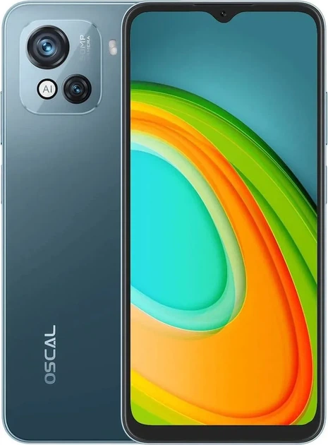 Мобильный телефон Oscal C80 8/128GB Navy Blue - Фото 1 Мобильный телефон Oscal C80 8/128GB Navy Blue - изображение 1