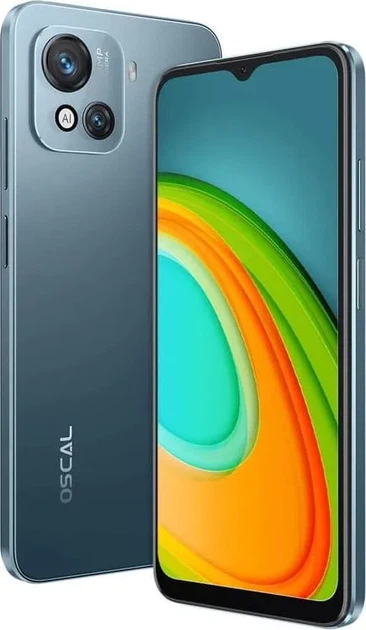 Мобильный телефон Oscal C80 8/128GB Navy Blue - Фото 6 Мобильный телефон Oscal C80 8/128GB Navy Blue - изображение 6