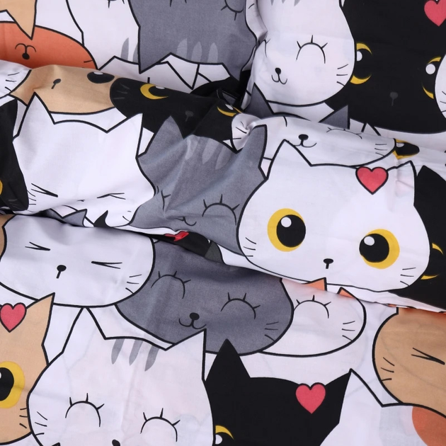 Підковдра MirSon King Size 220х240 см 17-0769 Funny Cat Ranforce Elite від Rozetka на платформі USKIDKA Акція на Підковдра MirSon King Size 220х240 см 17-0769 Funny Cat Ranforce Elite від Rozetka