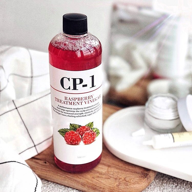 Кондиціонер для волосся Esthetic House CP-1 Raspberry Treatment Hair Vinegar змивний 500 мл (8809450010179) - зображення 3