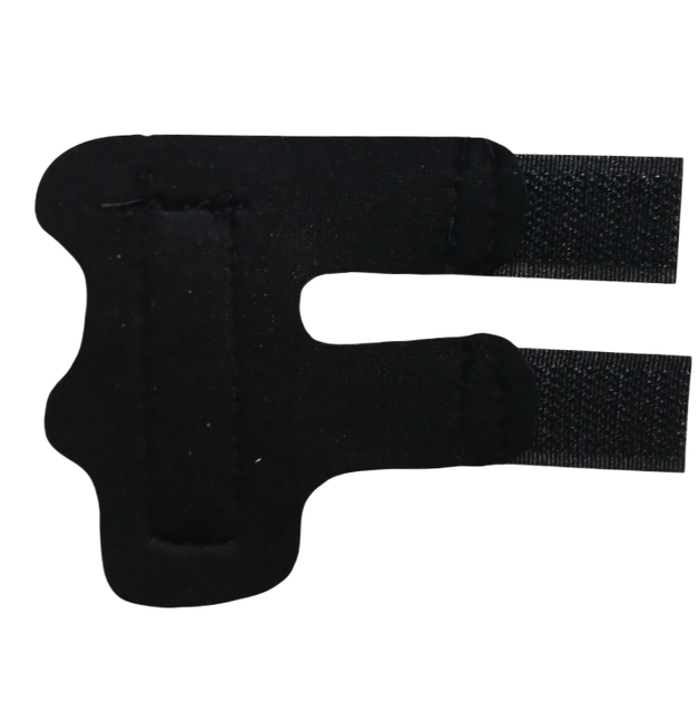 Бандаж-фіксатор на палець руки STRAP шина ортез на липучках Чорний (VD-7373) - зображення 3