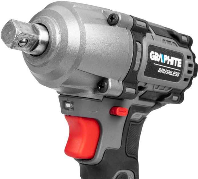 Klucz udarowy Graphite Energy+ 18 V 450 Nm 58G038 bez akumulatora i ładowarki (5902062089076) - obraz 2