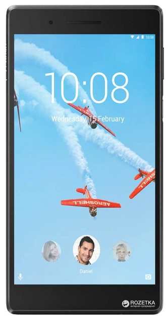 Планшет Lenovo Tab4 7 TB-7504X LTE 2/16GB Black (ZA380023UA