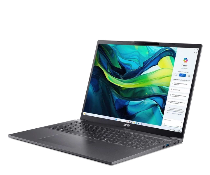 Ноутбук Acer Aspire 16 Ultra 5 115U/16GB/512/Win11 OLED (A16-71M || NX.J9XEP.003) - Фото 4 Ноутбук Acer Aspire 16 Ultra 5 115U/16GB/512/Win11 OLED (A16-71M || NX.J9XEP.003) - изображение 4