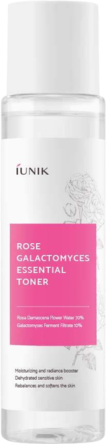 Toner nawilżający Iunik Rose Galactomyces różany 200 ml (8809728080354) - obraz 1
