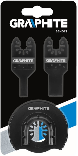 Набір полотен для металу Graphite 3 шт 56H072 (5902062022134) - зображення 2