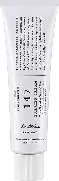 Krem nawilżający do twarzy Dr.Althea Pro Lab 147 Barrier rewitalizujący 50 ml (8809447251363) - obraz 1