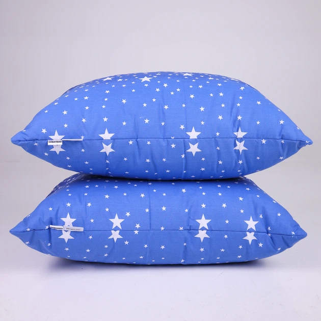 Набор подушек MirSon Сolor Fun Line 17-0432 Milky Way № 0141 Хлопок средняя 50x70 см 2 шт (2200011158563) - изображение 2