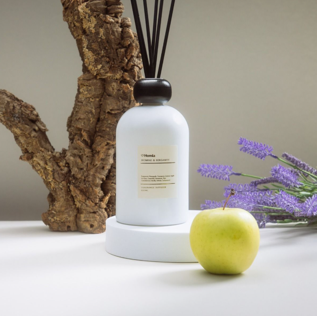Аромадифузор HOMLA Veluma Aura Jasmine&Bergamot 500 мл (5906496740213) - зображення 2