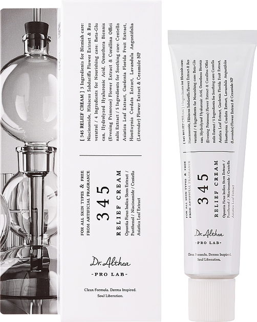 Krem do twarzy Dr.Althea Pro Lab 345 Relief rewitalizujący 50 ml (8809447251394) - obraz 2