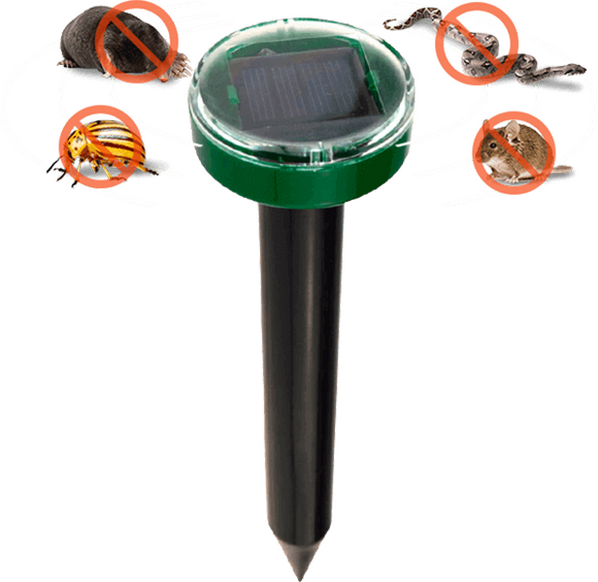 Отпугиватель Tani грызунов и змей Solar Rodent Repeller ультразвуковой на солнечных батареях (21562896) - изображение 5