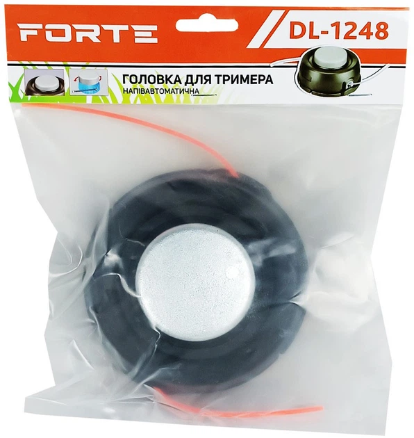 Косильная головка Forte DL-1248 (BP63753) - Фото 4 Косильная головка Forte DL-1248 (BP63753) - изображение 4