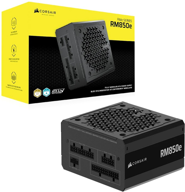 Zasilacz Corsair RM850e ATX 850W Black (CP-9020296-EU) - obraz 5