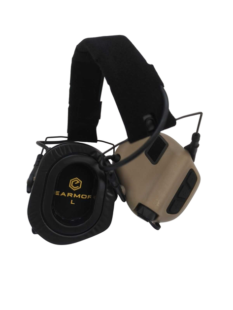 Тактические наушники EARMOR M31 PLUS Койот - изображение 2
