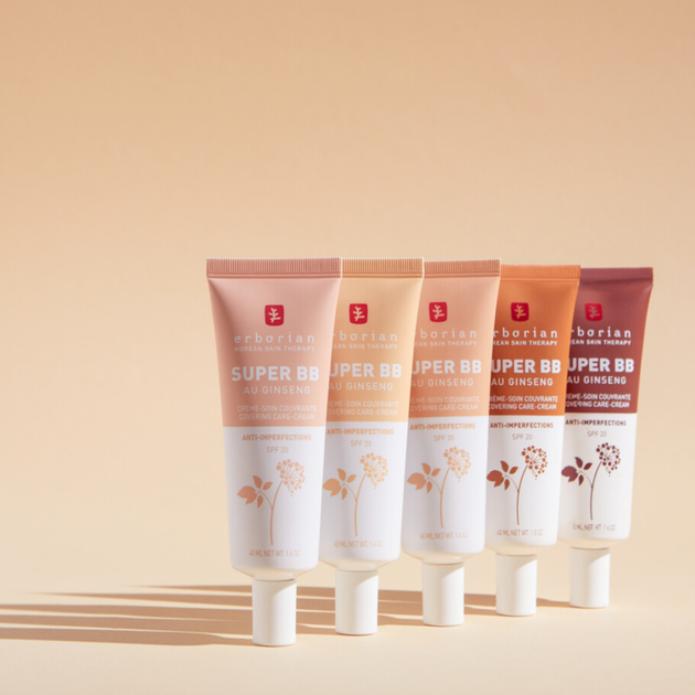 BB-крем Erborian Super BB Au Ginseng Nude SPF 20 15 мл (8809255787122) - зображення 4