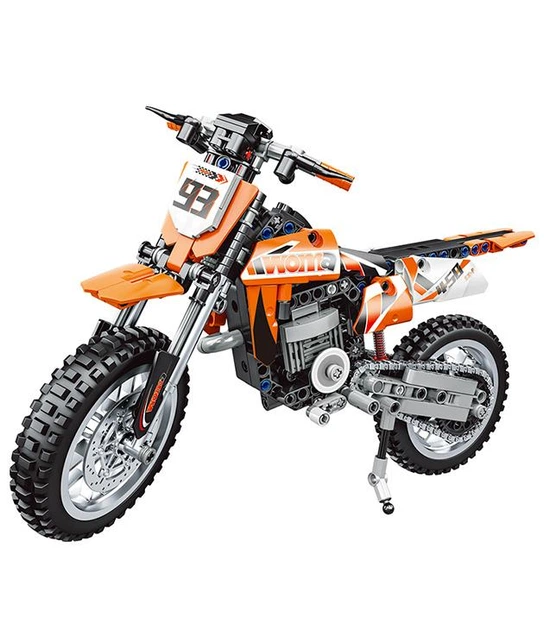 Конструктор технік мотоцикл кросовий 93 Scrambling motorcycle