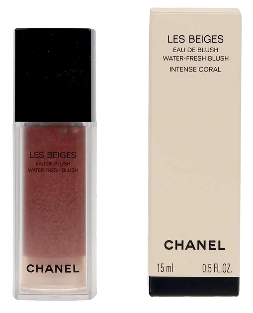 Румяна Chanel Les Beiges Eau De Blush Water-Fresh Blush Intense Coral 15ml - изображение 2
