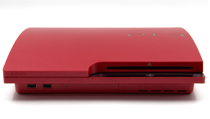 Набор Консоль Sony PlayStation 3 Slim 320GB Scarlet Red Б/У + Геймпад Беспроводной RMC Black - изображение 3
