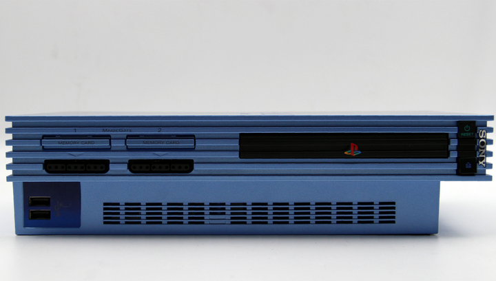 Набор Консоль Sony PlayStation 2 Limited Edition Chip Aqua Blue Б/У + Геймпад Проводной RMC Black - Фото 3 Набор Консоль Sony PlayStation 2 Limited Edition Chip Aqua Blue Б/У + Геймпад Проводной RMC Black - изображение 3