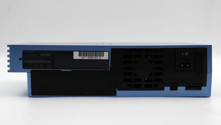 Набор Консоль Sony PlayStation 2 Limited Edition Chip Aqua Blue Б/У + Геймпад Проводной RMC Black - Фото 5 Набор Консоль Sony PlayStation 2 Limited Edition Chip Aqua Blue Б/У + Геймпад Проводной RMC Black - изображение 5