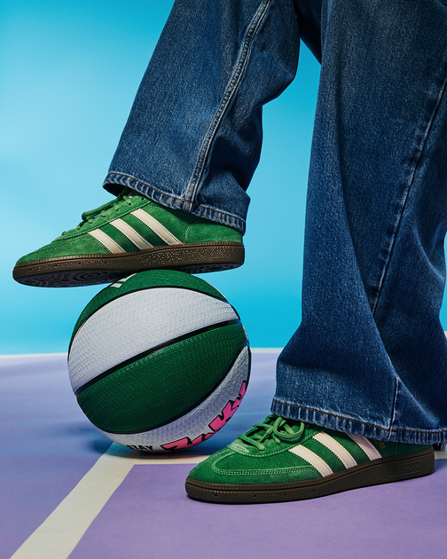 Чоловічі кеди низькі Adidas Handball Spezial IG6192 43.5 (9UK) 27.5 см Prlogr/Crewht/Crywht (4066764345579) - зображення 11