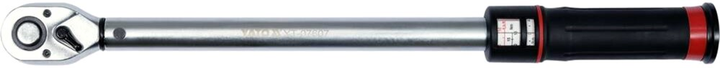 Ключ динамометричний Yato 1/2" 10- 100 Нм, 470 мм (YT-07607) - зображення 1