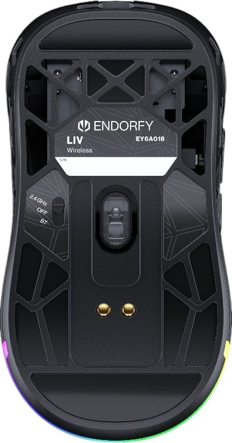Mysz Endorfy LIV Wireless/USB Black (EY6A018) - obraz 6