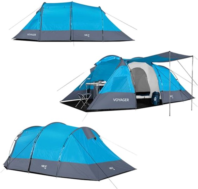 Namiot Nils Camp NC3027 kempingowy voyager (5907695523218) (955555910306677) - Outlet - obraz 2