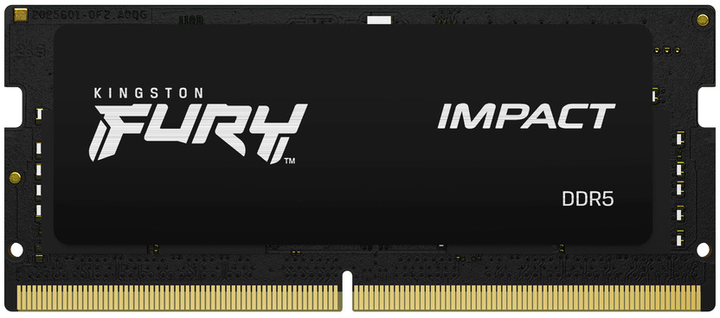 RAM Kingston Fury SODIMM DDR5-4800 16384MB PC5-38400 (KF548S38IBK2-16) (955555906077381) - Outlet - obraz 2