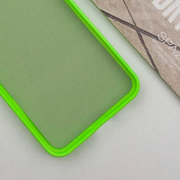 Чехол для Samsung Galaxy S21 FE GETMAN TPU Liquid Silk Full Camera Салатовый/Neon Green - Фото 3 Чехол для Samsung Galaxy S21 FE GETMAN TPU Liquid Silk Full Camera Салатовый/Neon Green - изображение 3