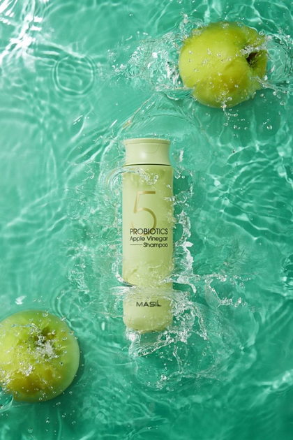 Шампунь для волосся Masil 5 Probiotics Apple Vinegar 300 мл (8809744060439) - зображення 3