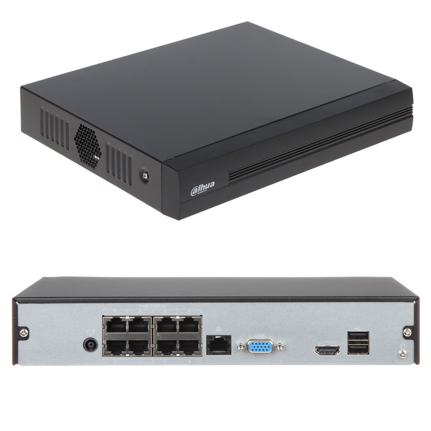 Видеорегистратор IP 8-канальный Dahua DHI-NVR1108HS-S3/H - изображение 2