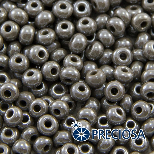 Бисер 48020 Чешский Preciosa 6/0, Непрозрачный Радужный OL, Серый, Круглый, 50 г - Фото 1 Бисер 48020 Чешский Preciosa 6/0, Непрозрачный Радужный OL, Серый, Круглый, 50 г - изображение 1