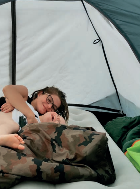 Матрац кемпінговий Nils Camp NC2803 203 x 152 x 22 см XXL Зелений (5908261680564) - зображення 3
