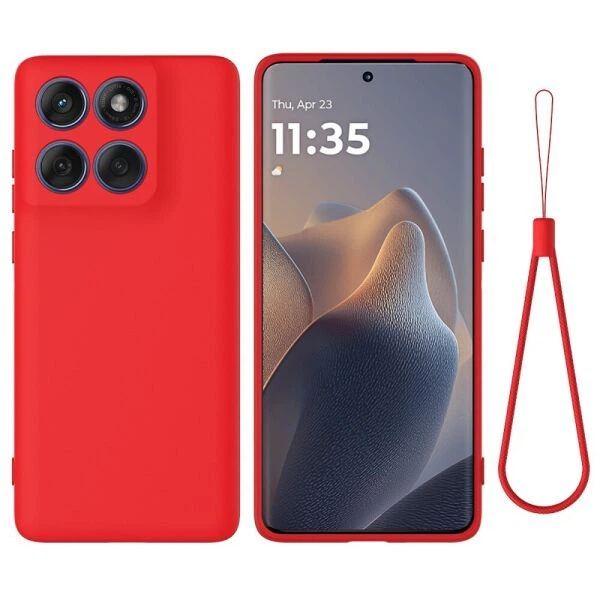 Силіконовий (TPU) чохол Deexe Silicone Case для Motorola Edge 60 / Edge 60 Fusion - Red - Фото 1 Силіконовий (TPU) чохол Deexe Silicone Case для Motorola Edge 60 / Edge 60 Fusion - Red - зображення 1