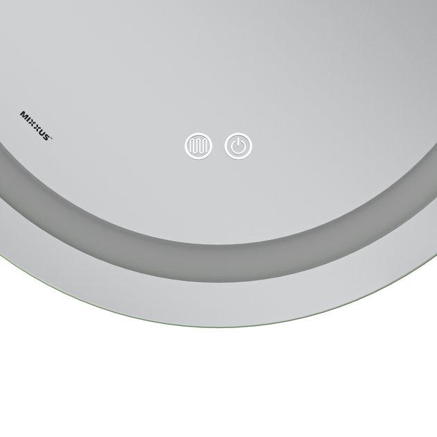 Зеркало Mixxus Premium ELLIPSE MV05-80x60-Reverse с Led Touch, Anti-fog, диммером (3-6,5kK) (MP6642) - Фото 5 Зеркало Mixxus Premium ELLIPSE MV05-80x60-Reverse с Led Touch, Anti-fog, диммером (3-6,5kK) (MP6642) - изображение 5