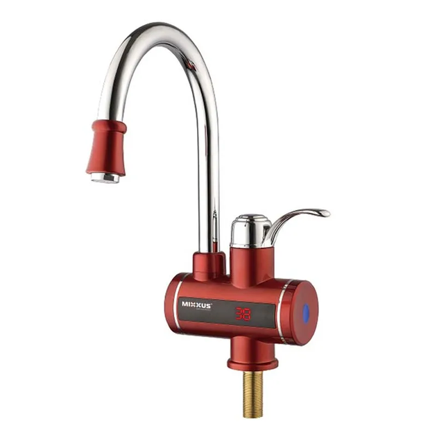 Проточный водонагреватель Mixxus Electra 240-E Red (с индик. темп.) (MI2748) - изображение 2