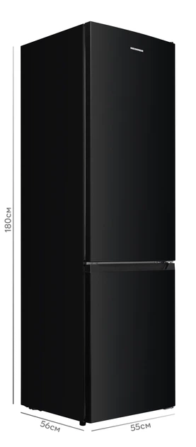 Двухкамерный холодильник Heinner HC-HM262BKE++ – фото, отзывы