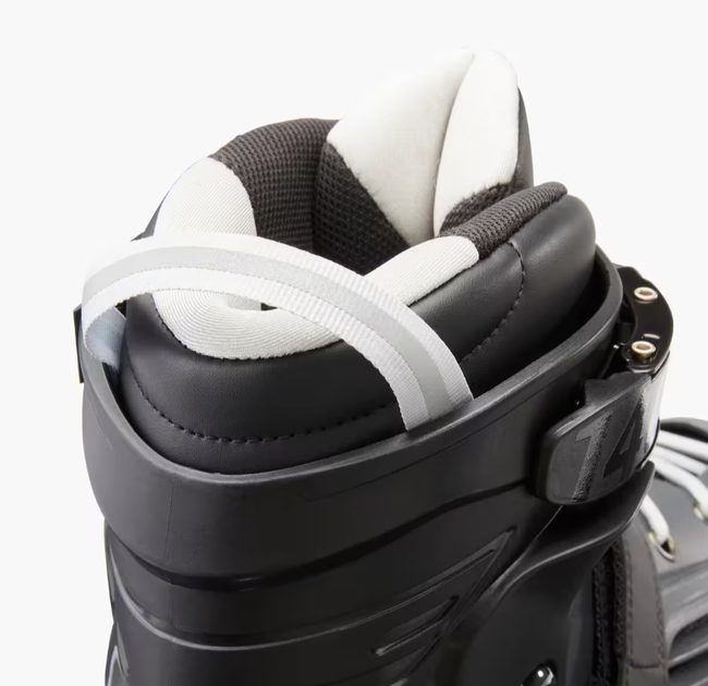 Ролики для Дорослих OXELO EU 45/46 Hard Shell MF140 Чорний (Гальма в комплект не входять) - зображення 4