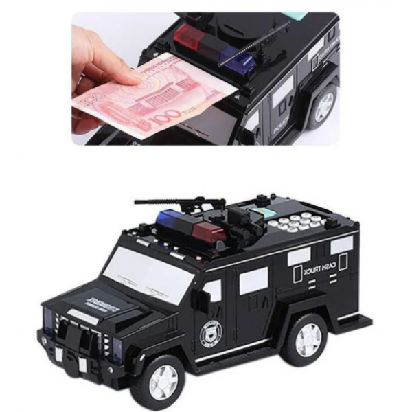 Детская машина копилка Cash Truck с кодовым замком и отпечатком пальца (1756374743) - изображение 2