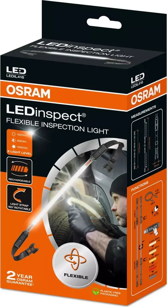 Lampa warsztatowa OSRAM LEDinspect Flexible Inspection Light (4062172405959) - obraz 4