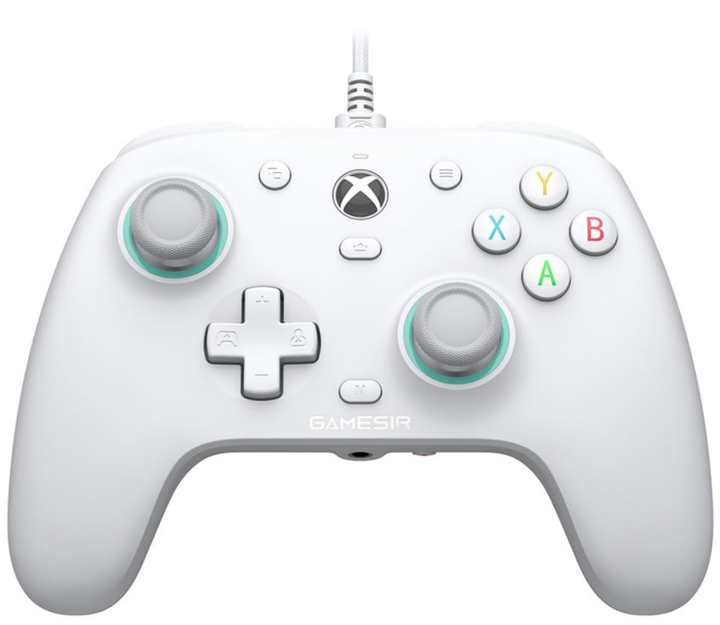 Ігровий дротовий контролер джойстик GameSir G7-SE для XBOX та ПК White - Фото 1 Ігровий дротовий контролер джойстик GameSir G7-SE для XBOX та ПК White - зображення 1