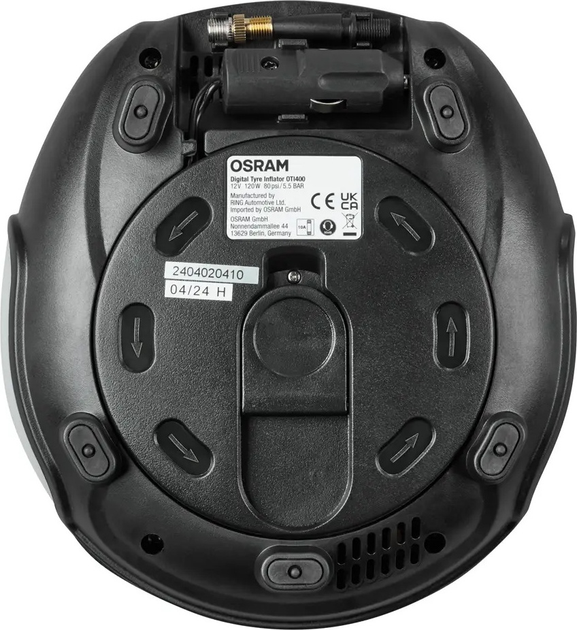 Компресор автомобільний OSRAM TYREinflate 400 OTI400 (4062172404617) - зображення 9