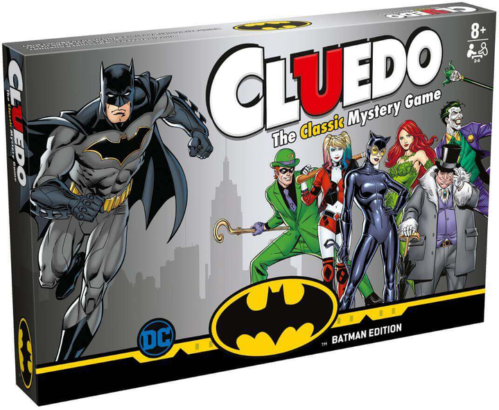 Настільна гра Winning Moves DC COMICS Batman Cluedo WM00839-EN1-6 (5036905041478) - зображення 1