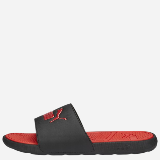 Чоловічі шльопанці для пляжу Puma Cool Cat 2.0 38911006 43 Чорні з червоним (4065452841799) - зображення 1