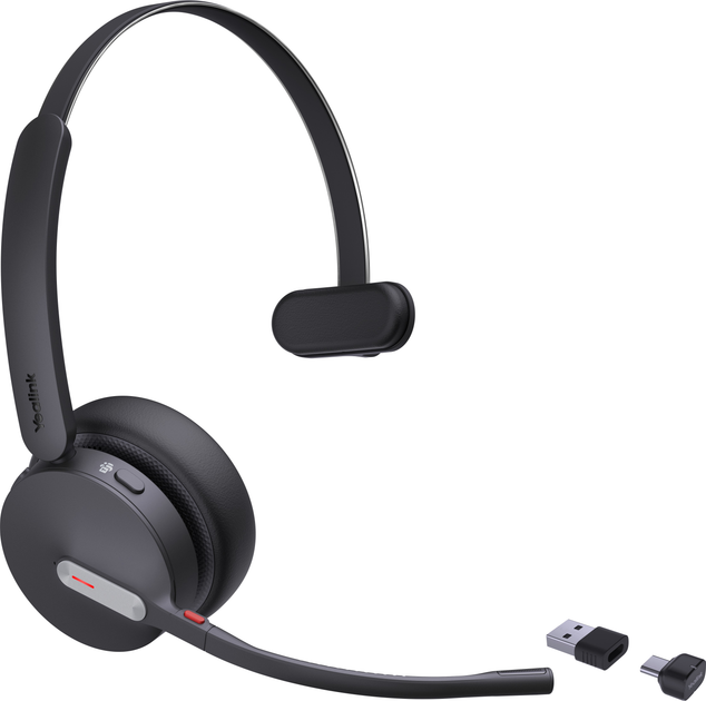 Zestaw słuchawkowy Yealink BH70 Mono Teams USB-C/A (1208705) - obraz 1