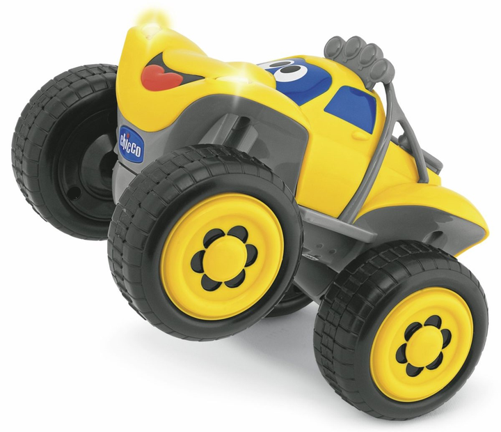 Zdalnie sterowany samochodzik z kierownicą Chicco Turbo Team BILLY Żółty (8003670841913) - obraz 7