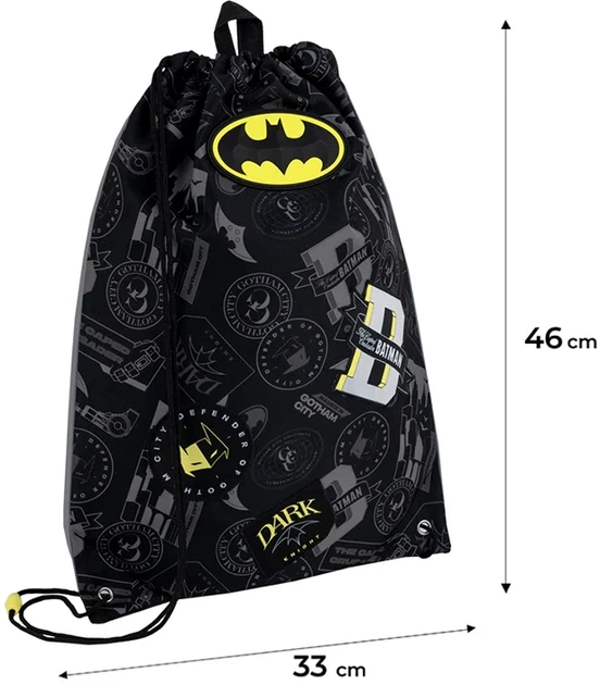 Шкільний набір Kite Education DC Batman 3 предмети (SET_DC25-556M) - зображення 14