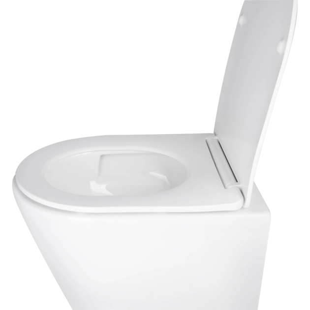 Унітаз підвісний Mixxus BEVEL-0303-T3 485x360x365mm, система змиву TORNADO 3.0 (MI6703) - зображення 7
